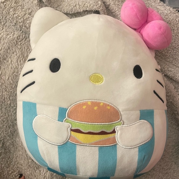 Squishmallows Other - Hello Kitty X SquishMallows hamburger kitty